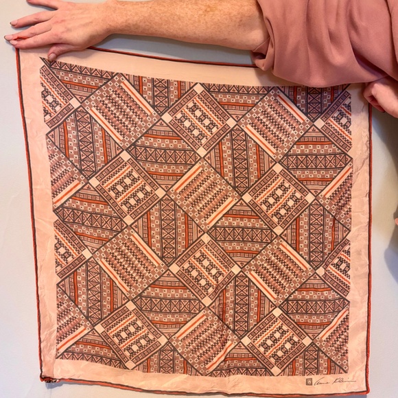 Vintage Silk Scarf - Picture 3 of 4